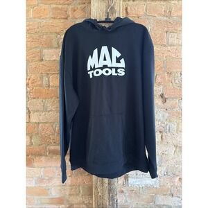 Official MAC TOOLS brand HOODIE WHITE LOGO Mechanic Tool Auto Sweatshirt XL